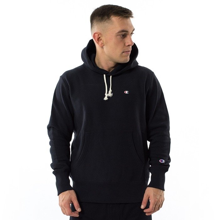 Champion sweatshirt hoody Reverse Weave Hoodie black (210966/F17/KK001)