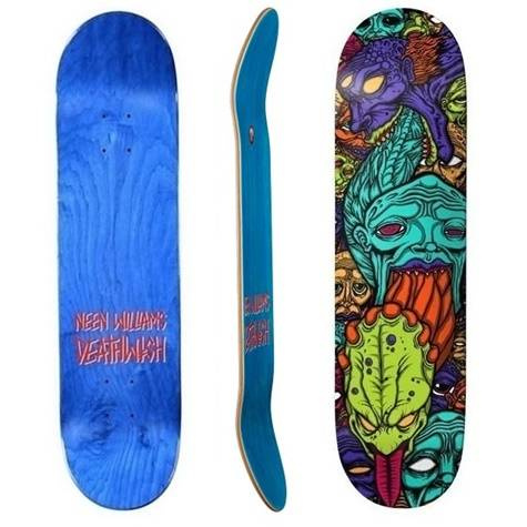 Deathwish Skateboards deck Neen Williams Spew 3 Twin 8.125" x 31.5"