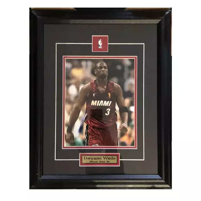 Dwayne Wade Miami Heat Frame 50 x 40cm