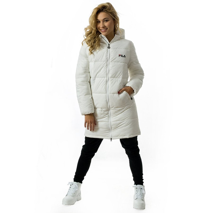 FILA jacket  WMNS Zia Long Puff bright white