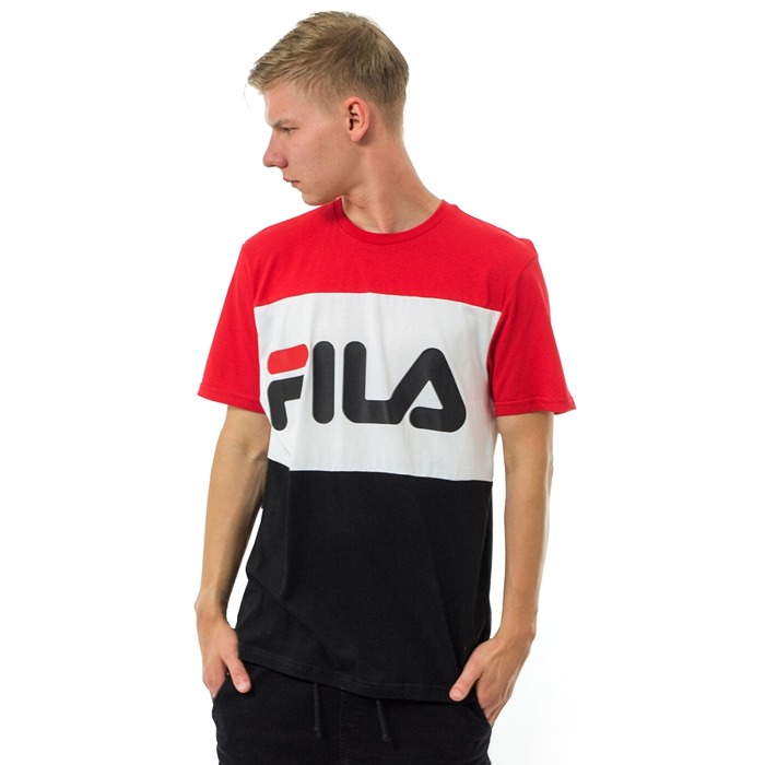 FILA t-shirt Men Day true red / bright white / black (681244-A089)