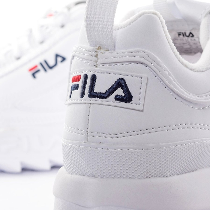 Fila Disruptor Low white 1010302.1FG White WOMEN Shoes BRANDS F Fila SNEAKERS Sneakers FILA MATSHOP.PL Multibrand Streetwear Store Caps Sneakers Basketball