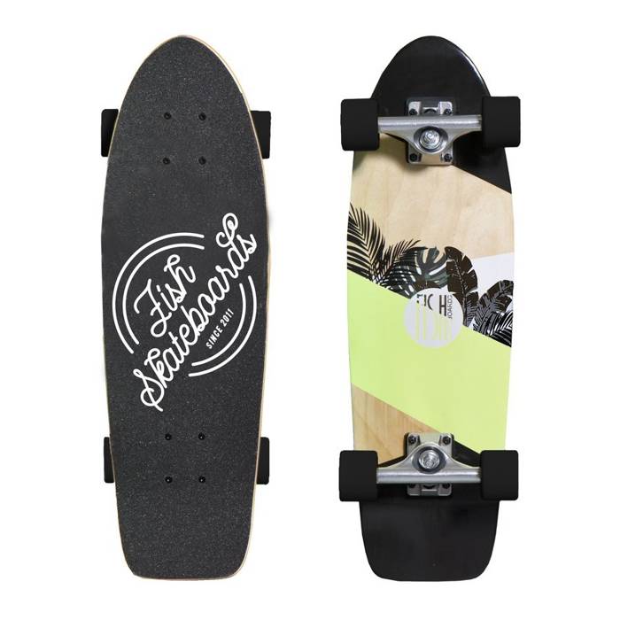 Fish Skateboards skateboard cruiser Jungle 8" x 26"