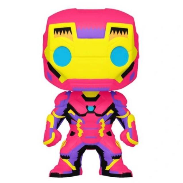 Funko Pop Black Light Marvel Iron Man 649 (special edition)