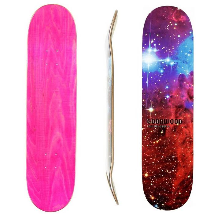 Goodwood Skateboards deck Nebula 8" x 32"