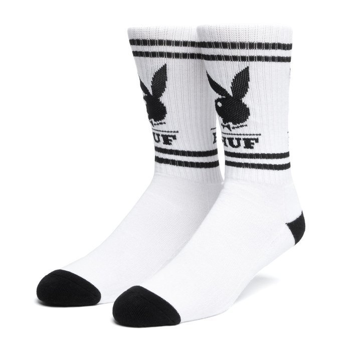 HUF x Playboy Socken white