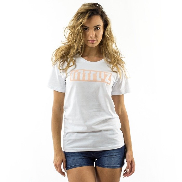 Intruz t-shirt Box Logo Long white