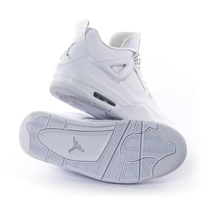 jordan 4 white pure money