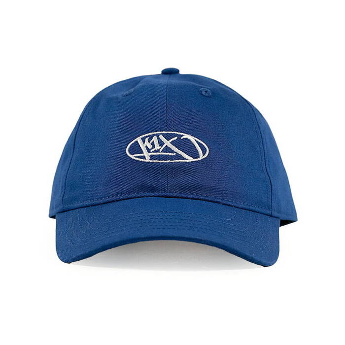 K1X Strapback Badge Sports Cap royal blue