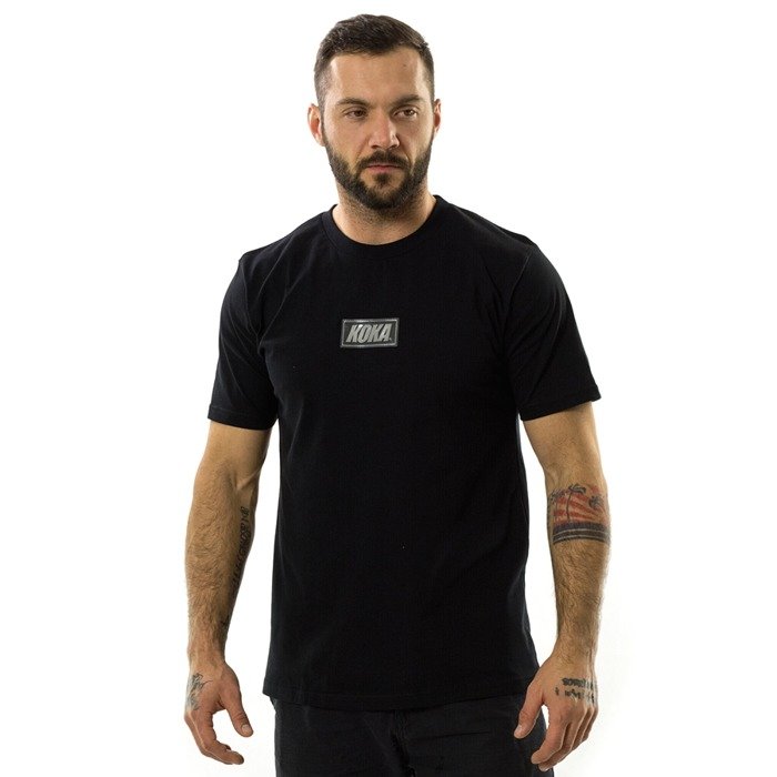 KOKA t-shirt Clarity Boxlogo black