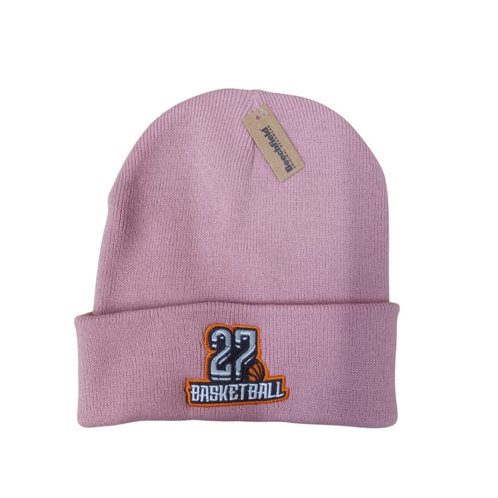 KS27 Katowice x Matshop.pl Logo Beanie pink