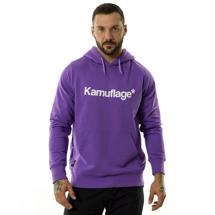 Kamuflage sweatshirt hoody Classic Logo violet