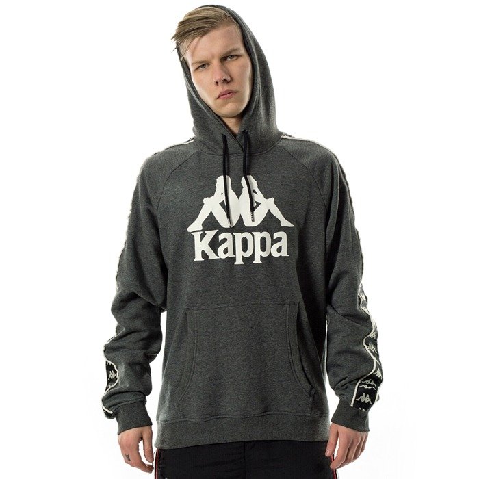 Kappa sweatshirt hoody Damon dark grey melange