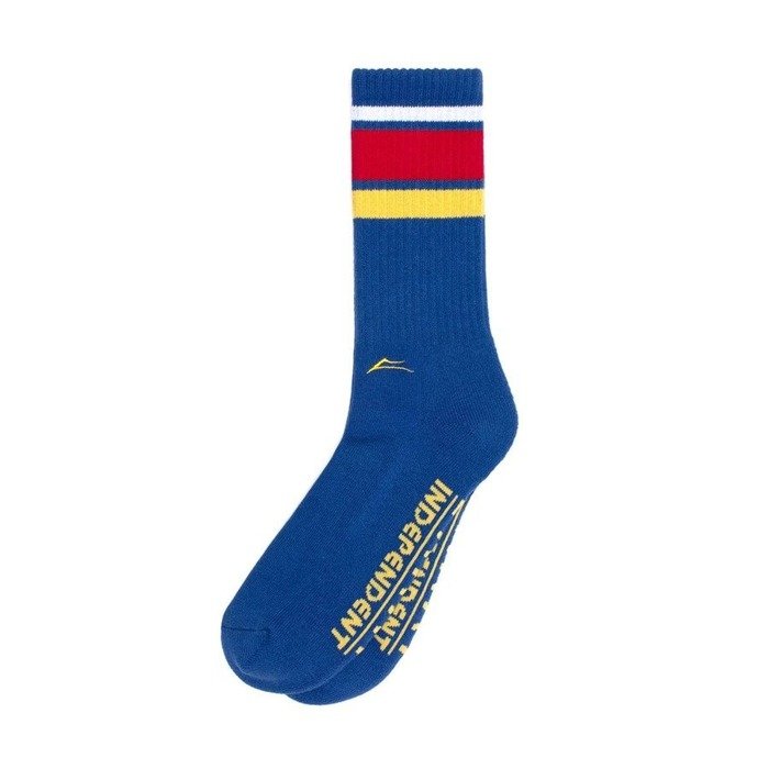 Lakai x Independent socks Indy blue