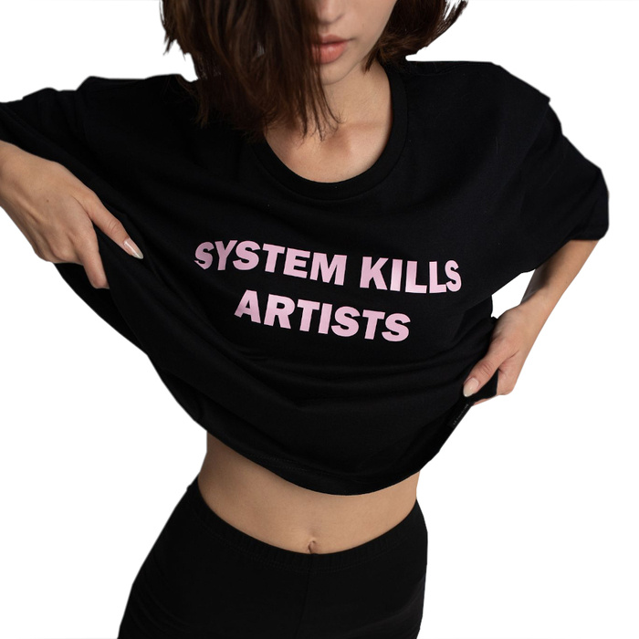 Le Fantome t-shirt System Kills Artists black (ONE SIZE)