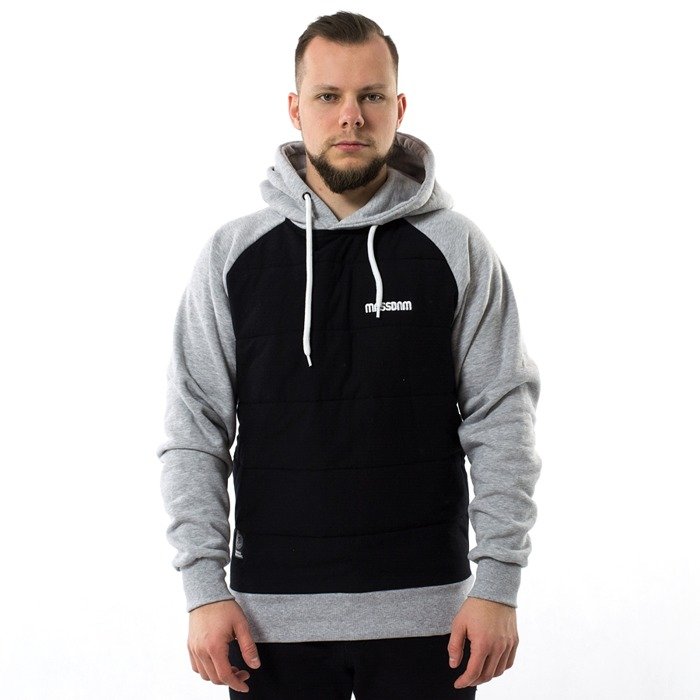 Mass Denim sweatshirt hoody Teknik black