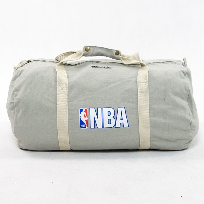 Mitchell & Ness duffle bag Team Logo NBA grey heather