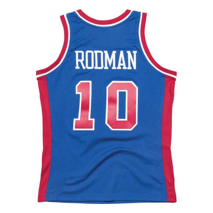 Mitchell and Ness Swingman Jersey Detroit Pistons Dennis Rodman 1988-89 blue (kids collection)