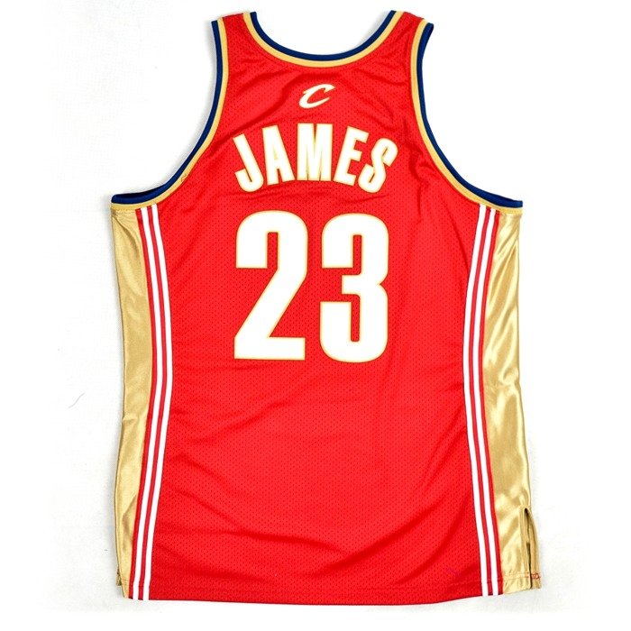 Mitchell and Ness authentic jersey HWC Cleveland Cavaliers Lebron James Rookie Season 2003-04