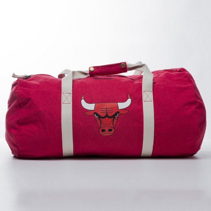 Mitchell and Ness duffle bag Team Logo  Chicago Bulls red