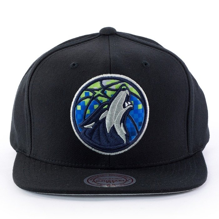 Mitchell and Ness snapback Easy Three Digital XL Minnesota Timberwolves ...