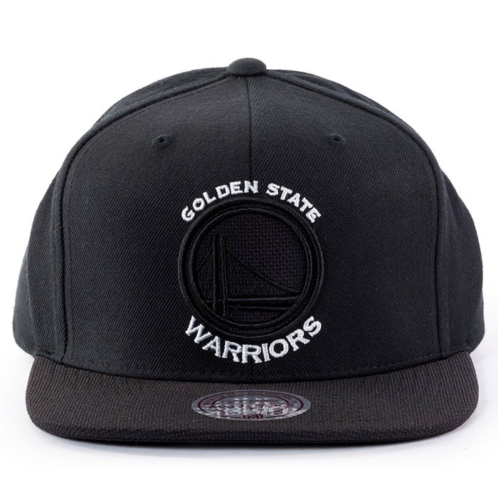 Mitchell and Ness snapback Full Dollar Golden State Warriors black