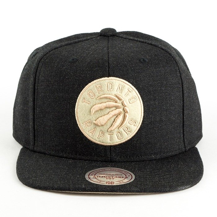 Mitchell and Ness snapback Team Heather Toronto Raptors black