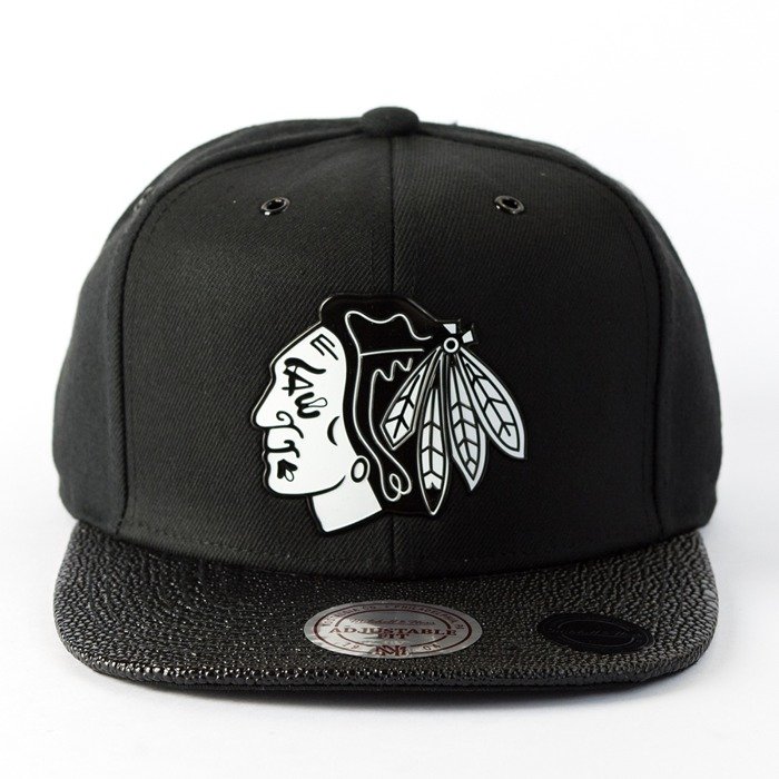 Mitchell and Ness snapback Ultimate Chicago Blackhawks black