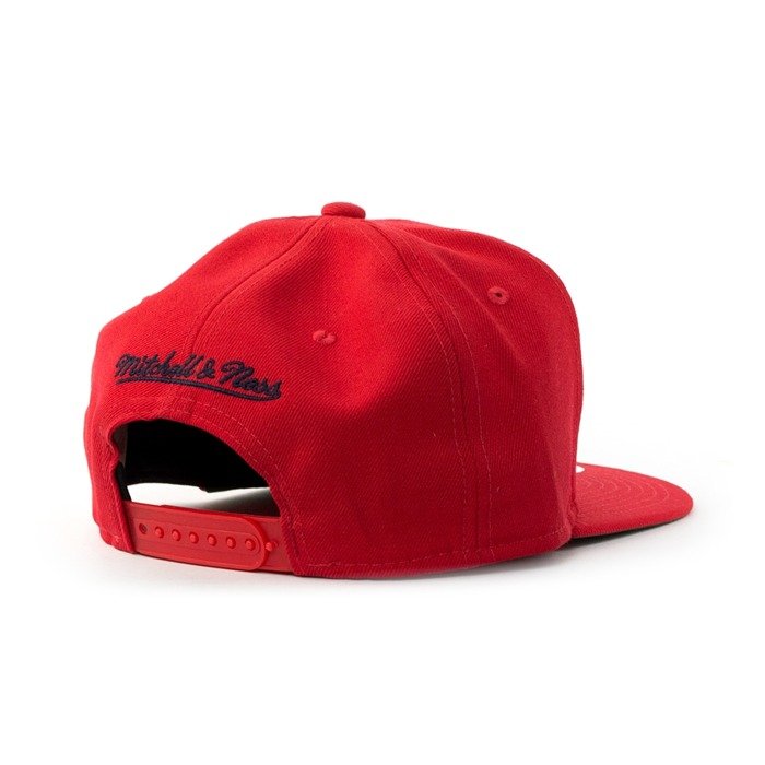 Mitchell and Ness snapback Wool Solid Washington Wizards red Washington ...