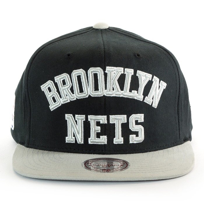 Mitchell and Ness snapback Wordmark Jersey Hook Brooklyn Nets black