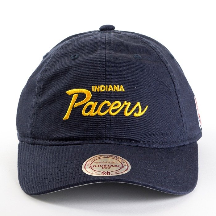 Mitchell and Ness strapback Special Script Indiana Pacers navy