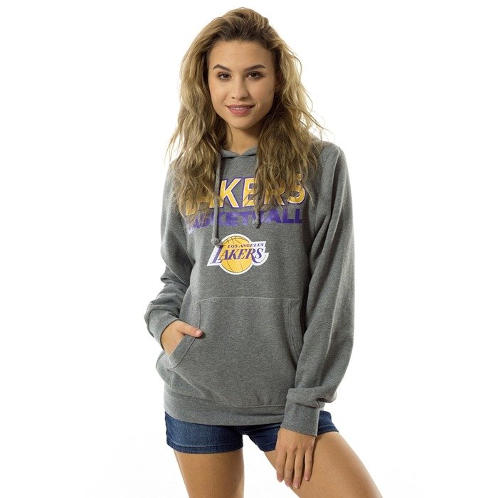 Mitchell and Ness sweatshirthoody Pure Shooter Los Angeles Lakers grey heather