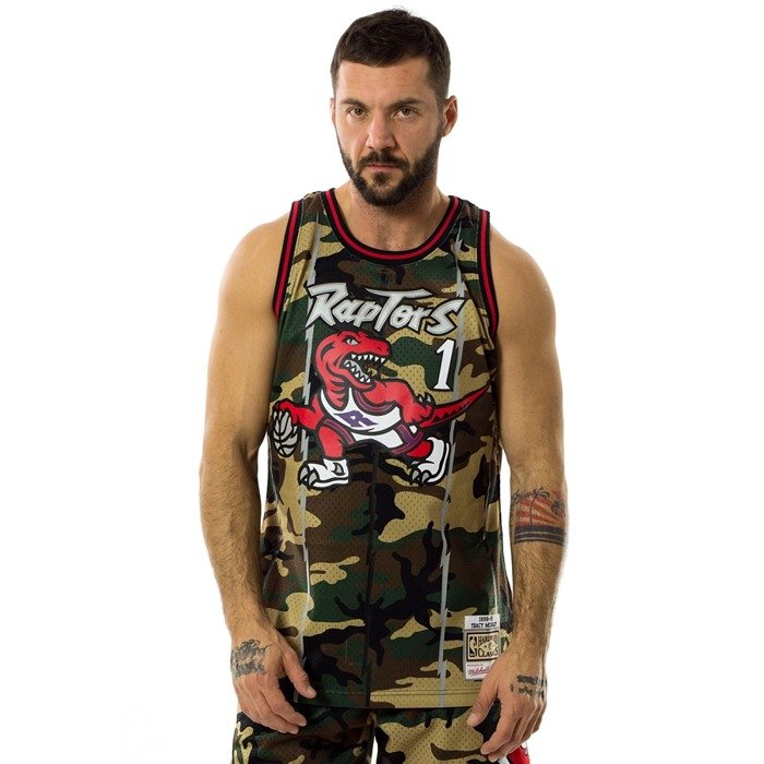 Mitchell and Ness swingman jersey Camo QS Toronto Raptors Tracy McGrady woodland camo