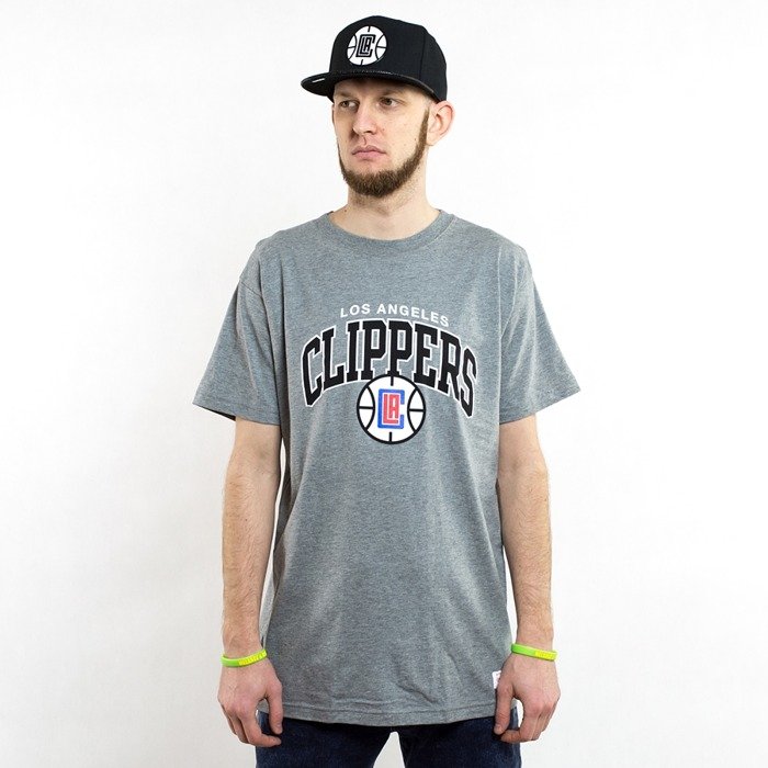 Mitchell and Ness t-shirt Team Arch Traditional Los Angeles Clippers grey 