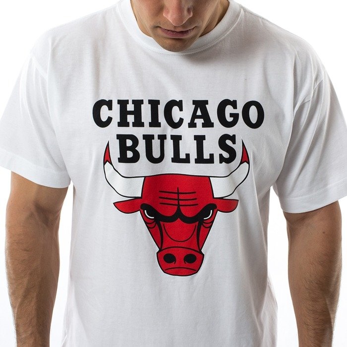 Mitchell and Ness t-shirt Team Logo Chicago Bulls white Chicago Bulls ...