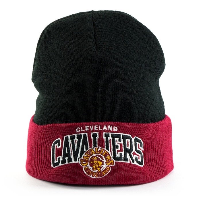 Mitchell and Ness wintercap HWC Team Arch Knit Cleveland Cavaliers black / burgundy