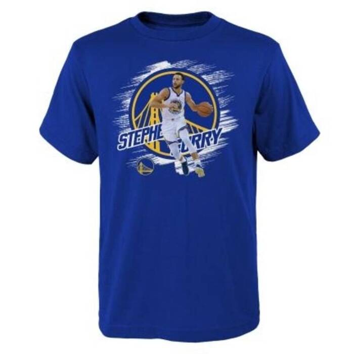 NBA Licensed t-shirt Switch Up Golden State Warriors Stephen Curry blue.