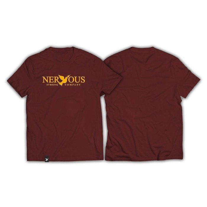 Nervous t-shirt Classic maroon