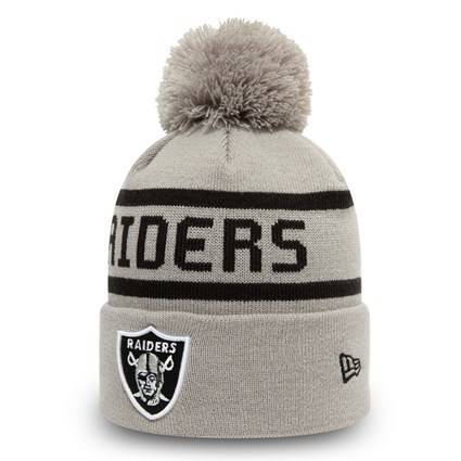 New Era beanie Jake Cuff Knit NFL Las Vegas Raiders grey