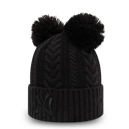 Block S Brawny Cuff Beanie with Pom