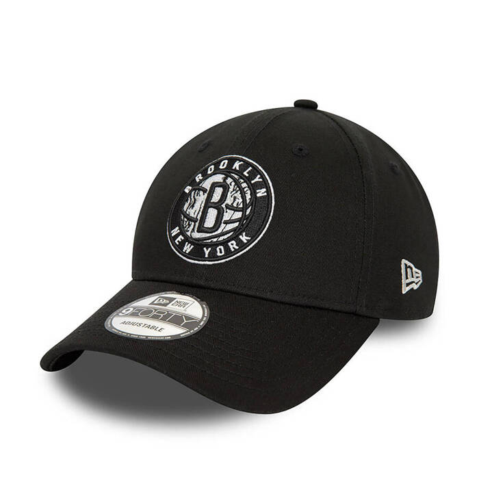 New Era cap 9FORTY Snapback Infill NBA Brooklyn Nets black