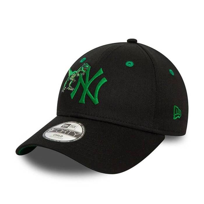 New Era cap Kids Icon T-Rex 9FORTY Strapback MLB New York Yankees black