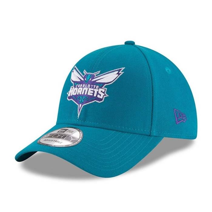 New Era dad cap 9FORTY The League NBA Charlotte Hornets teal