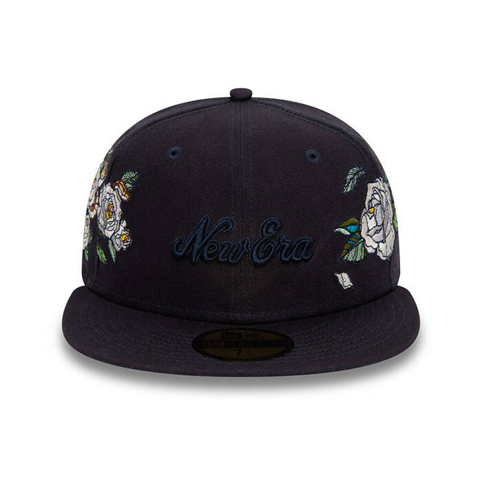 New Era fitted cap 59FIFTY 59FIFTY Fitted Cap Flower Icon navy 