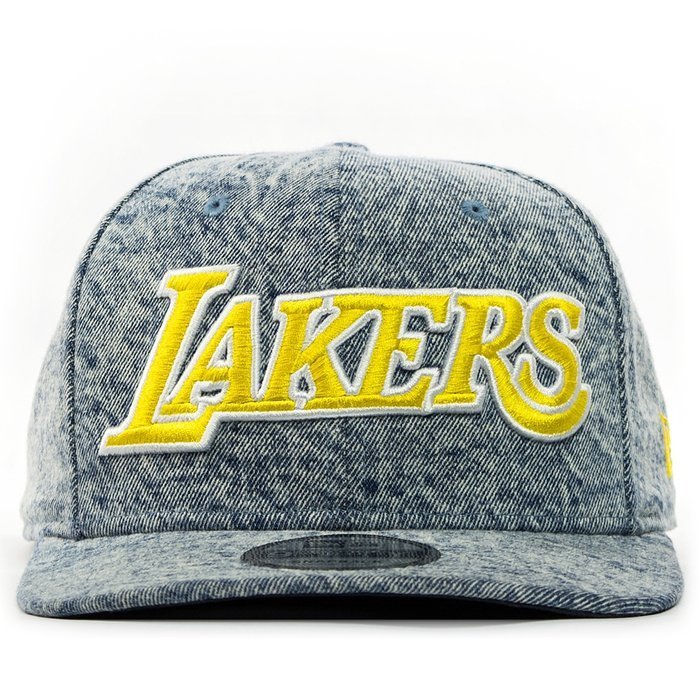 New Era snapback 9FIFTY Denim Los Angeles Lakers blue