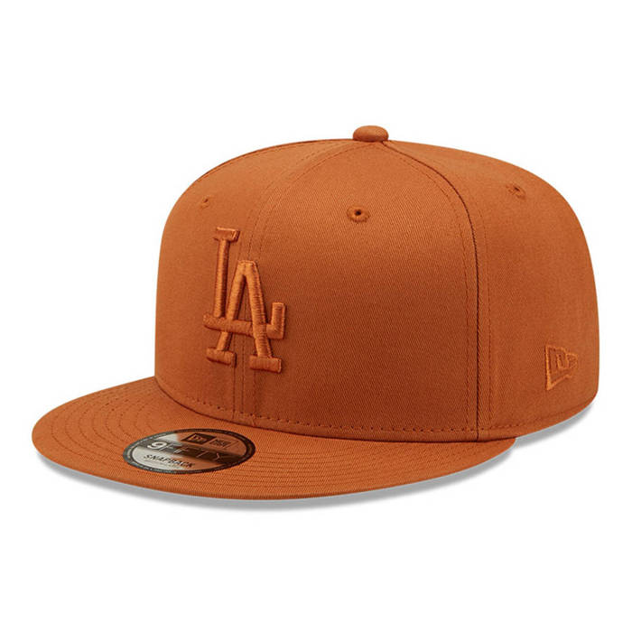 New Era snapback 9FIFTY MLB Essential Los Angeles Dodgers brown