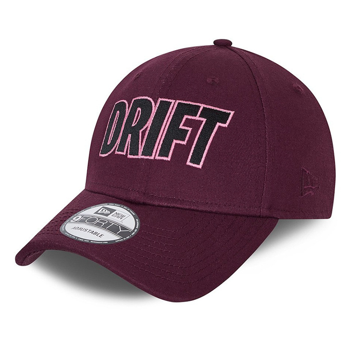 New Era strapback 9FORTY Fortnite Drift Wordmark maroon 