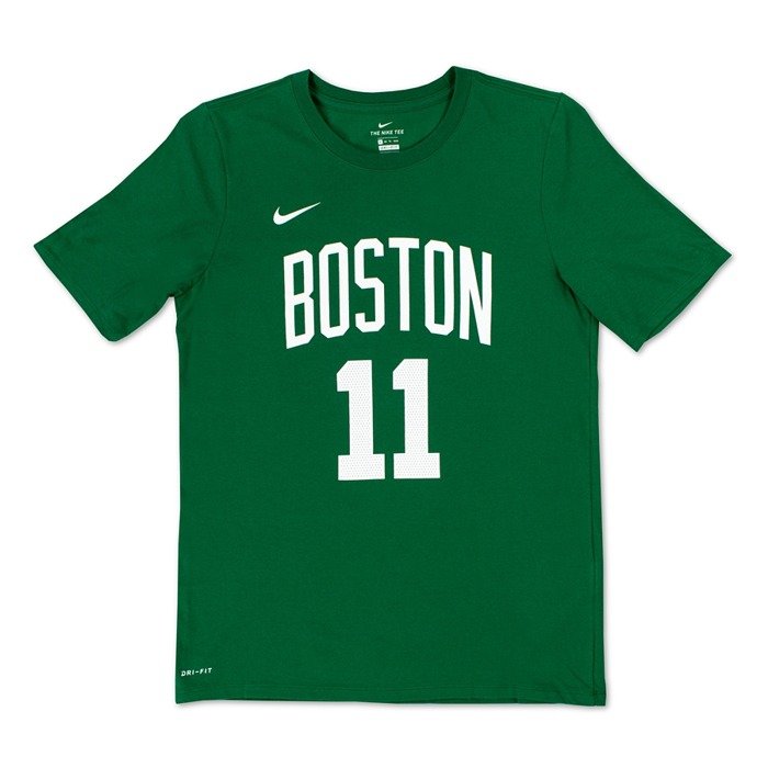 Nike t-shirt Icon Name & Number Boston Celtics Kyrie Irving green ...