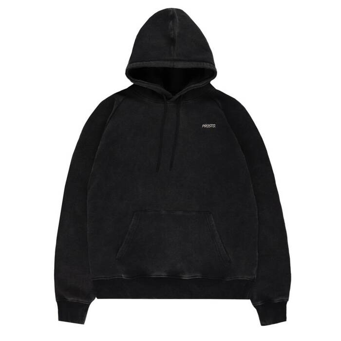 Prosto Klasyk sweatshirt Hoody Skizzle Washed black