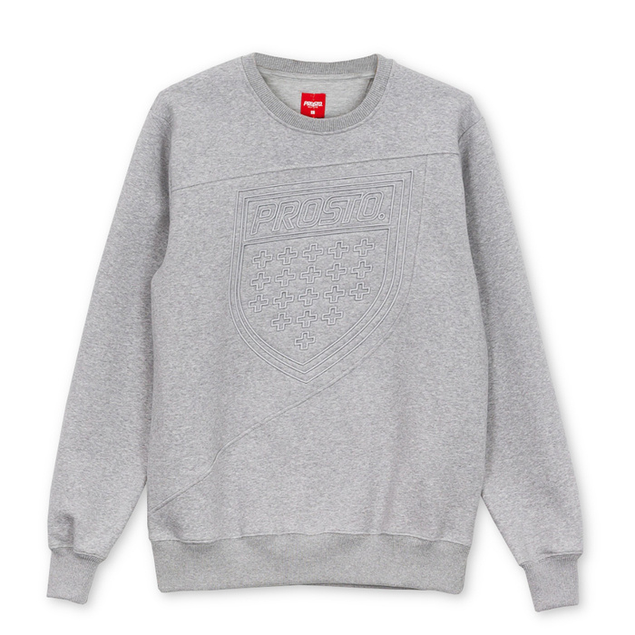 Prosto Klasyk sweatshirt crewneck Hidde grey